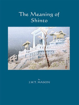 cover image of The Meaning of Shinto